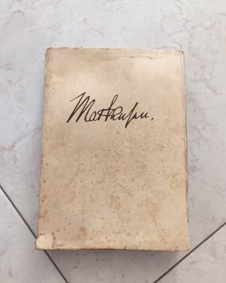 Libro antico "Mackensen. Un quadro della sua vita"