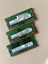 RAM Samsung 8GB DDR4 per Notebook