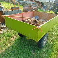 piccolo rimorchio motocoltivatore quad