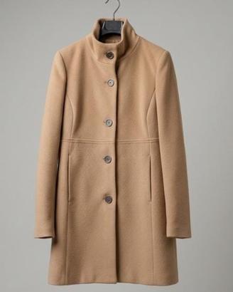 Cappotto donna Elmas Phil beige cammello tg 42