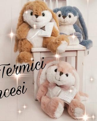 Peluche termici fatti a mano