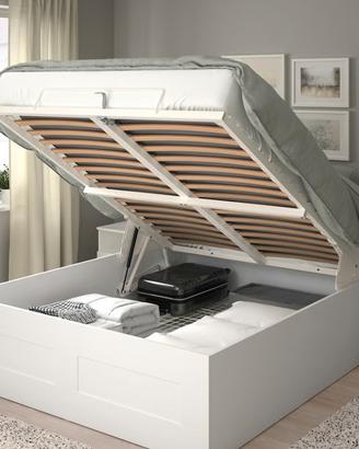 Letto contenitore  BRIMMES Ikea 140x200