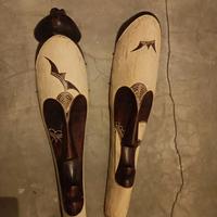 Coppia Maschere africane Fang