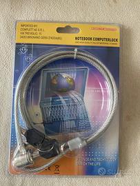 Notebook lock - sistema di bloccaggio pc portatile