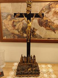 Antico Crocifisso  con certificato XVII secolo