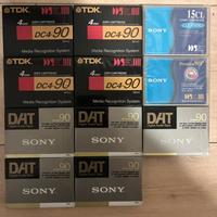 11 cassette DAT sigillate