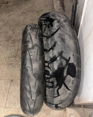 Gomma 160/60/17 e 120/70/17