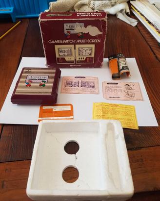 GAME WATCH NINTENDO MARIO BROS VINTAGE ANNI 80