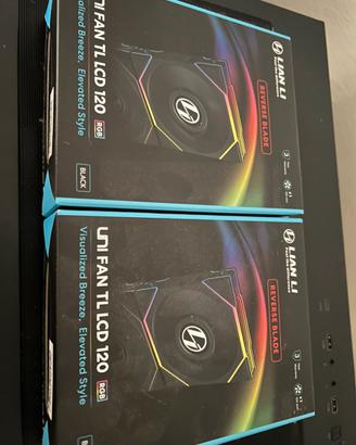 2 Ventole Lian Li TL LCD 120mm