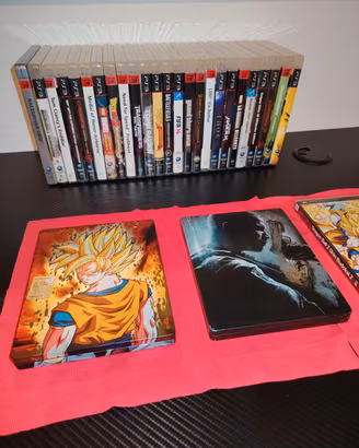 Lotto giochi ps3, psp e steelbook e rari
