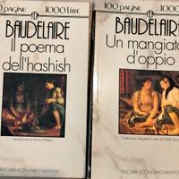 Due libri tascabili dedicati a Charles Baudelaire