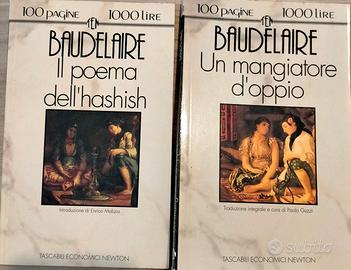 Due libri tascabili dedicati a Charles Baudelaire