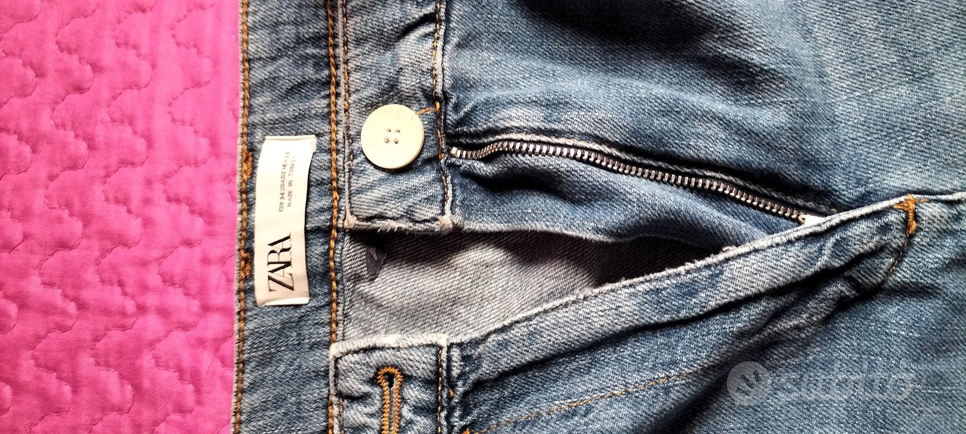 jeans zampa d elefante Zara Abbigliamento e Accessori In vendita a Chieti