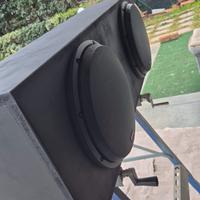 box cassa chiusa subwoofer 2x12
