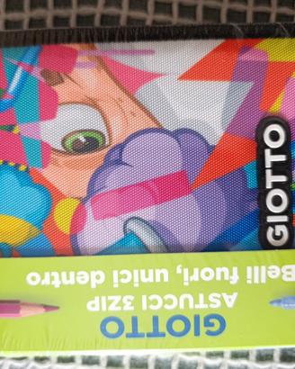 Astuccio Giotto 3 zip Nuovo!