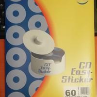 Etichette adesive per DVD -CD - 60 pezzi