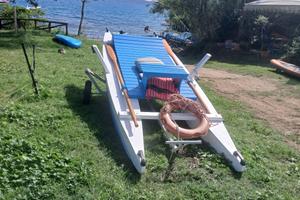 Pattino in legno vintage