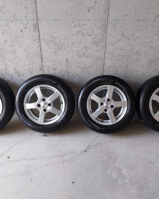 4 cerchi e gomme invernali per Skoda Citigo