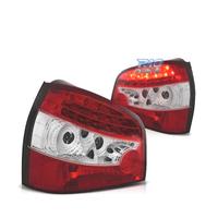 FANALI A LED PER AUDI A3 8L 96-03 ROSSO CROMATO