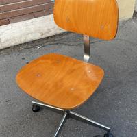 Sedia vintage legno