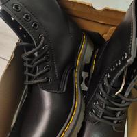 Dr. Martens 1460 8-Eye Black Leather Boots 
