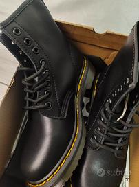 Dr. Martens 1460 8-Eye Black Leather Boots 

