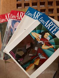 Lotto 4 riviste artistiche Euro Arte
