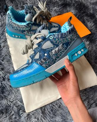 Luois Vuiton Skate Swarovski blu