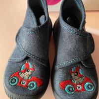 Pantofole Super  Fit unisex bambini taglia 20 blu