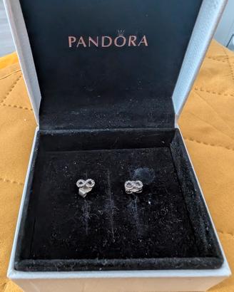 orecchini argento pandora
