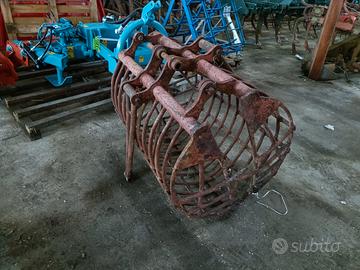 benne per caricaletame o escavatore