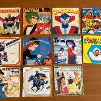 Vinili 45giri cartoni/bambini anni 70/80