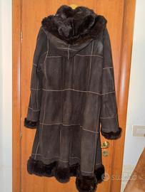 Pelliccia Lapin testa di moro originale