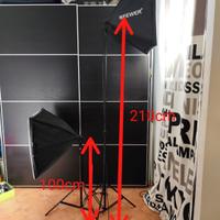 kit luci softbox NEEWER 