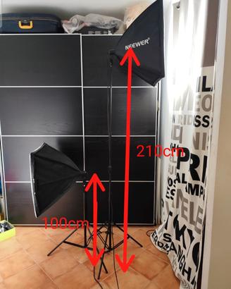 kit luci softbox NEEWER 