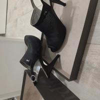 nero giardini d'aria tacco alto