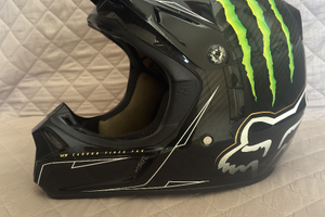 Casco Fox Monster Energy Fox V3 In Carbonio M