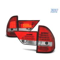 FANALI BMW X3 E83 03-06 LED ROSSO CROMATO