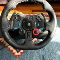 Volante logitech G29 PS con pedaliera e supporto