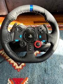 Volante logitech G29 PS con pedaliera e supporto