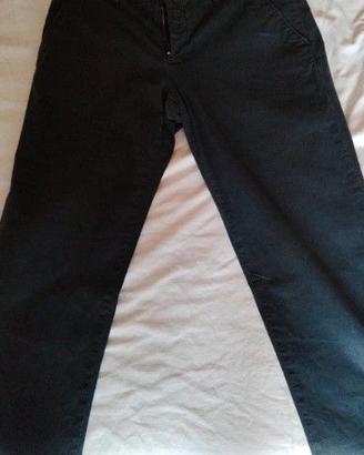 pantaloni manuel ritz originali tg 52 blu scuro