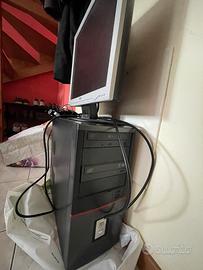 Pc vintage Windows XP - Retro Gaming + Monitor