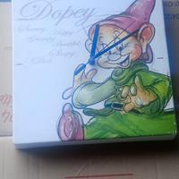 Orologio parete 7 nani Egan 