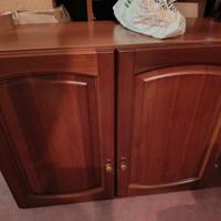 intera cucina di legno 