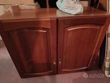 intera cucina di legno 