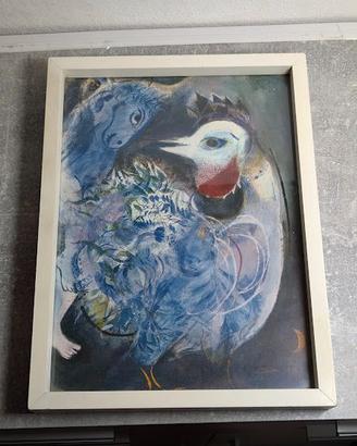 Stampa d'Arte Marc Chagall - Les plumes en fleurs