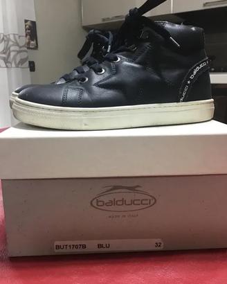 Scarpe sneackers alte  Balducci bambino tg 32
