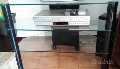 Mobile porta tv in vetro