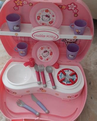 Valigetta Hello Kitty - mini cucina