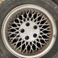 4 cerchi in lega Volvo 240 Polar da 14”